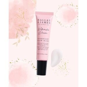 Dallas & James Watermelon Dream Overnight Glow Mask - MINI **NEW IN BOX** 0.5oz